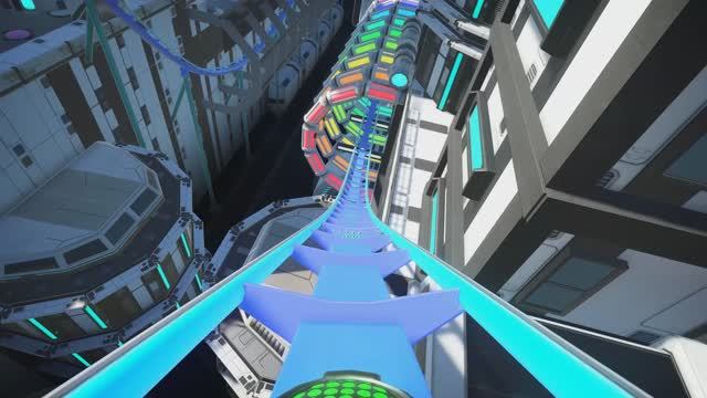 Голубой город. Американские горки 3D смотреть онлайн