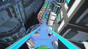 Голубой город. Американские горки 3D