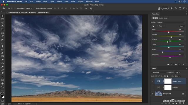 15-03 - Applying blend modes to adjustment layers смотреть онлайн