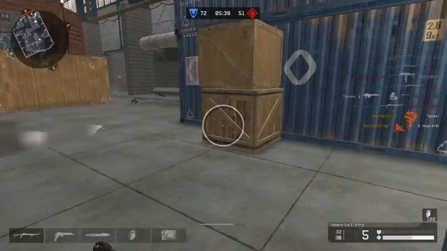 Warface: Fabarm Pro на ангаре 72 фрагааа)) смотреть онлайн