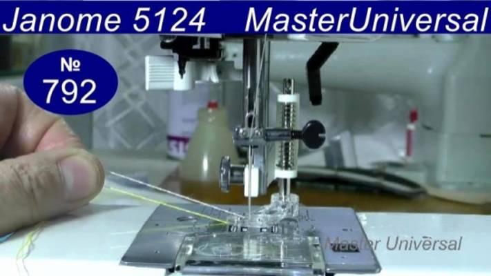 Как перестроить швейную машину для вышивки, отключить зубья и сделать переключение. Видео № 792.