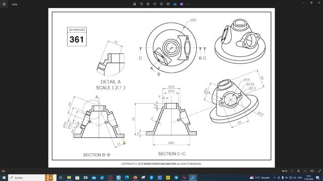 FreeCAD Часть 101. Пример создания модели. смотреть онлайн
