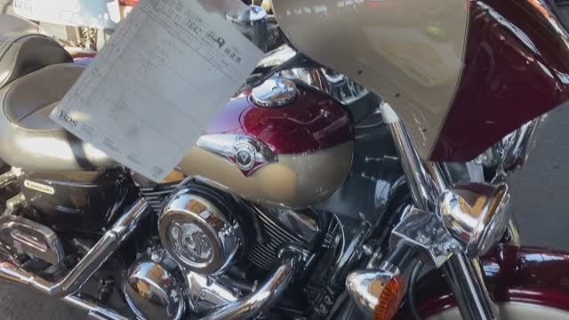 7842 - Kawasaki VULCAN1500 CLASSIC TOURER - VNT50G-040230 смотреть онлайн