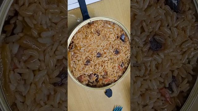 Открываем консервированный ташкентский плов! Подписывайтесь на канал смотреть онлайн