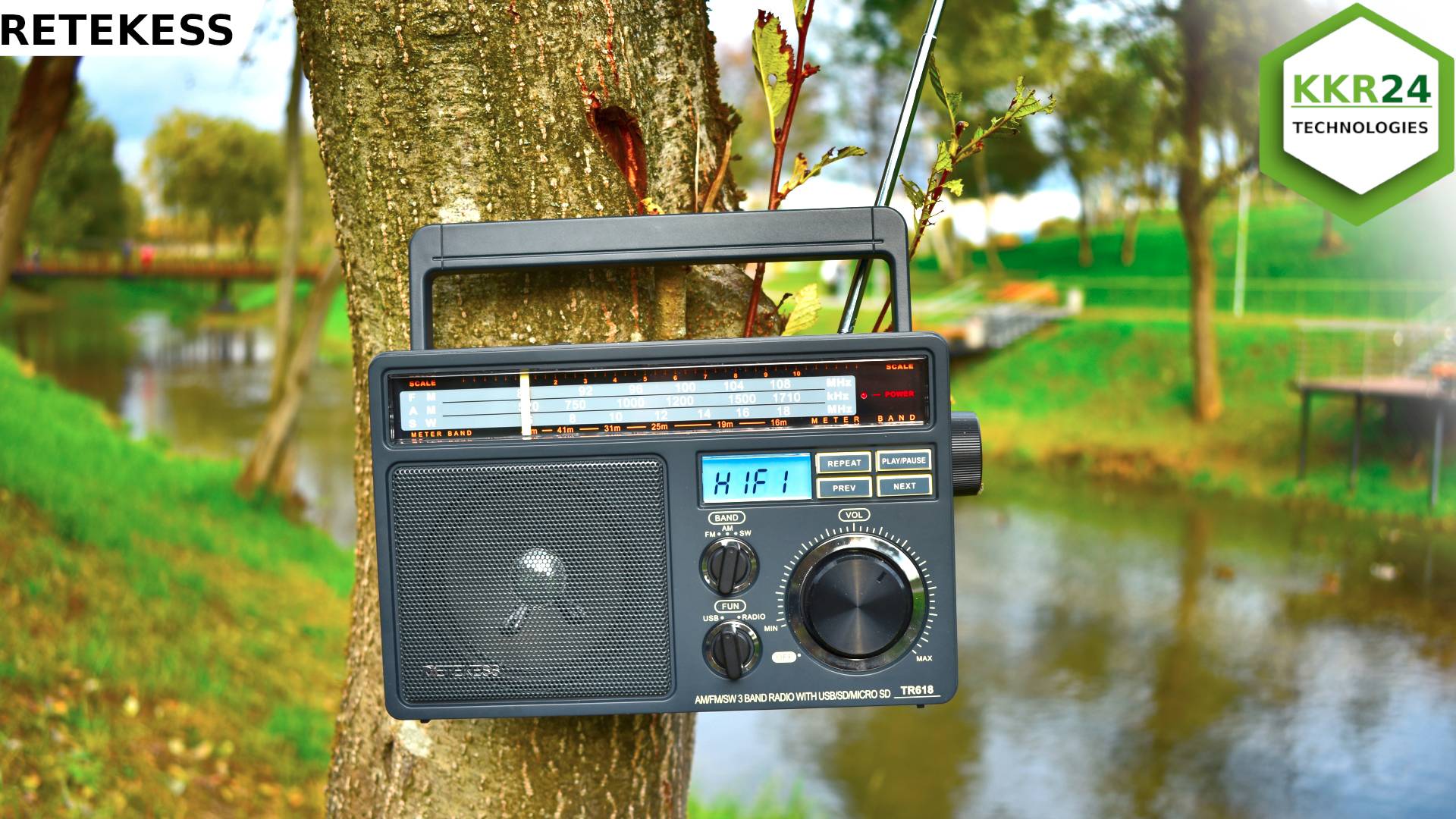 Радиоприёмник аналоговое управление RETEKESS TR618 #radio #retekess смотреть онлайн