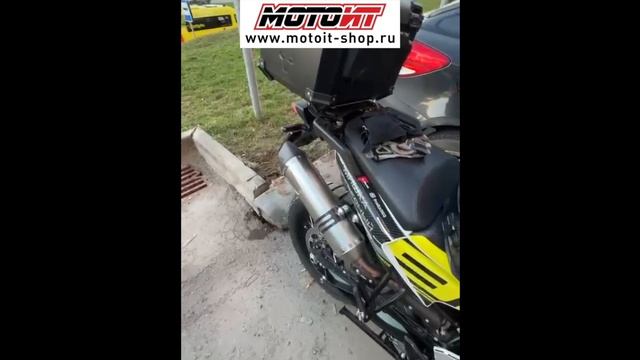 Explosive Mike и глушитель LeoVince на его Husqvarna Norden 901 смотреть онлайн