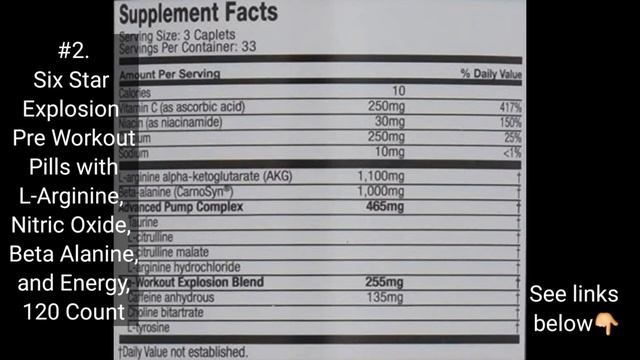 3 BEST SELLING L-ARGININE SUPPLEMENTS [AMAZON - With INTERNATIONAL LINKS]