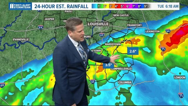 Cool sunshine for a couple days in Louisville | Feb. 13, 2024 #WHAS11 6 a.m. weather смотреть онлайн