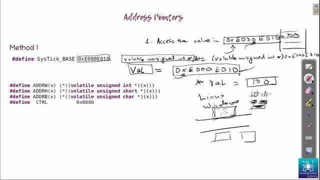 12 - Embedded C Part 1 Address Pointer Basics and Memory Access Macros смотреть онлайн