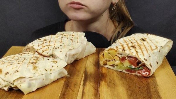 АСМР ЛУЧШАЯ ШАУРМА МУКБАНГ | ASMR THE BEST SHAWARMA MUKBANG  | #SHAWARMA #ШАУРМА