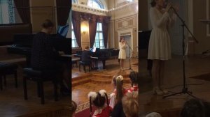 Евгения Отрадная - Паромщик (Романс), cover by Нина Русяйкина, выступление в ТГУ