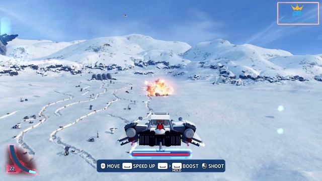 🔴Assault On Echo Base 100% Quick Walkthrough LEGO Star Wars Skywalker Saga. All MINIKITS, CHALLENGE смотреть онлайн