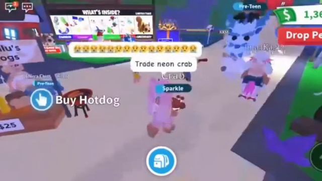 |•Трейд Неон Краб•|Что мне дадут?!•|(Roblox) смотреть онлайн