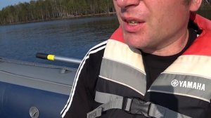 Обзор лодки Флагман DK 350  тест с Ямаха 9.9, Ямахв 8, Сузуки 9.9