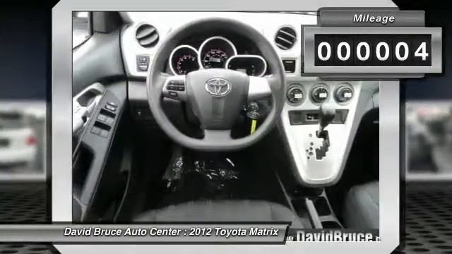 2012 Toyota Matrix T2377 смотреть онлайн