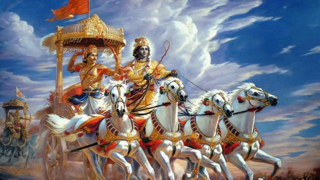 Бхагавад - Гита. Глава 1. Bhagavad Gītā. Chapter 1. Gaiea Sanskrit.