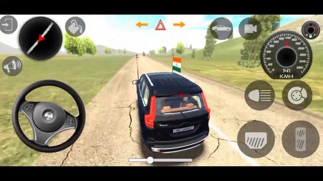 Dollar Song Shidhumoose Wala full modified Scorpio💥indian car simulator 3D 😈 Village gameplay Video смотреть онлайн