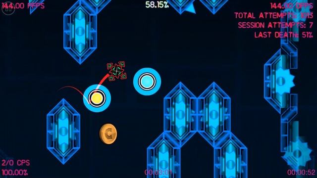 MY EPIC FAIL... Geometry dash - Forsaken Neon смотреть онлайн