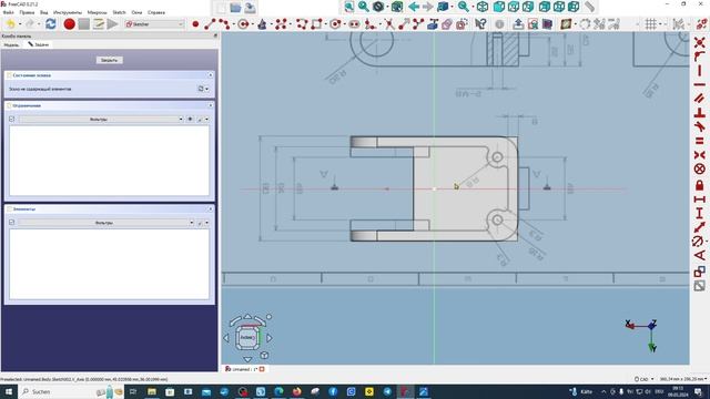 FreeCAD Часть 99. Пример создания модели. смотреть онлайн