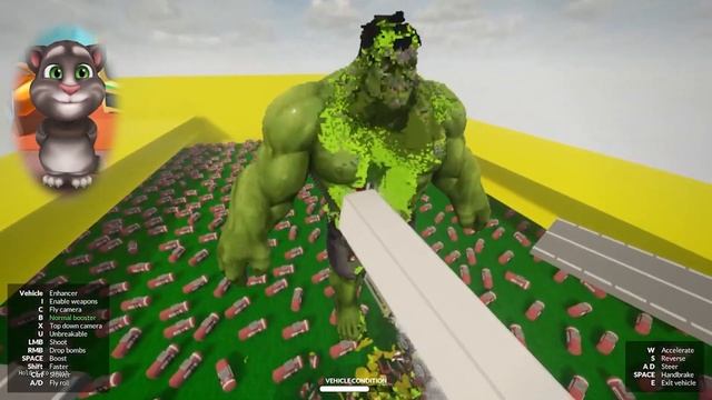 CARS Vs. HULK GIGANT (Teardown Mods)