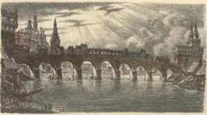 Карты 18-19 веков. Дом Пашкова 2часть.Где находился Большой Каменный мост?