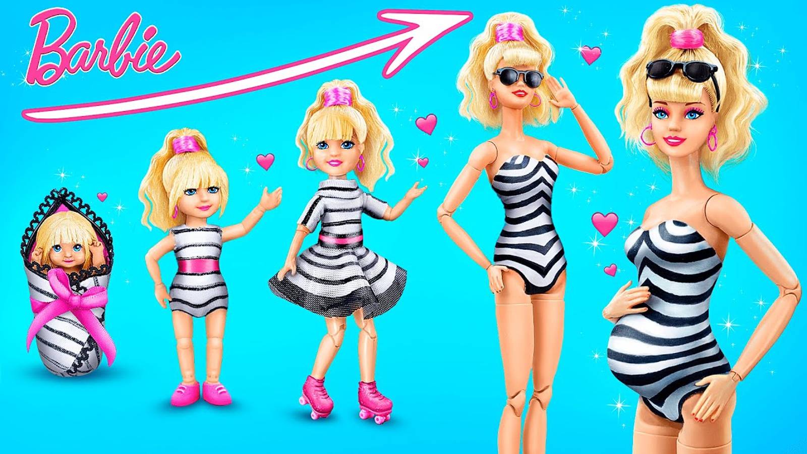 Барби растёт! 30 идей для кукол смотреть онлайн