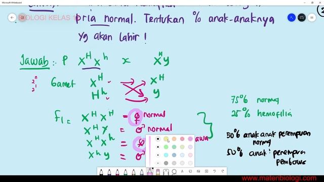 Hemofilia Kelas 12 | Bab Pola Hereditas Manusia смотреть онлайн