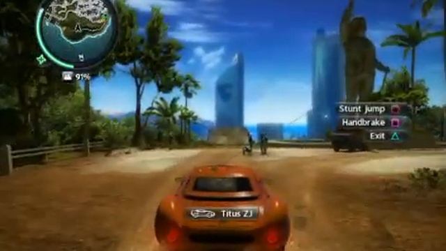 Just Cause 2 - Now that's how you take down a statue! смотреть онлайн