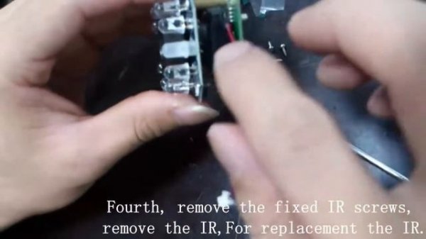 Replace the IR CUT IP Camera