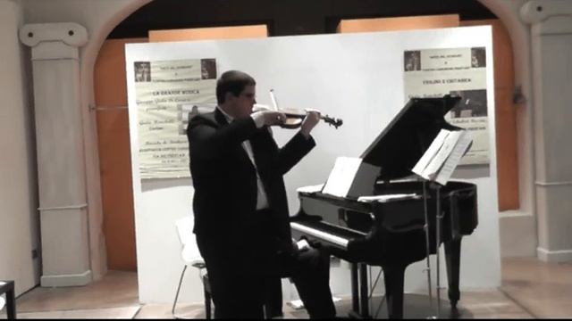 Giulio Menichelli suona Faust Fantasie di Wieniawski (estratto) смотреть онлайн