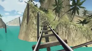 Веселые горки. Американские горки 3D