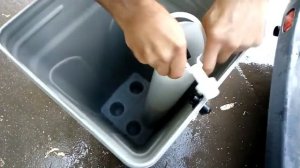 Как собрать солевой бак для умягчителя воды