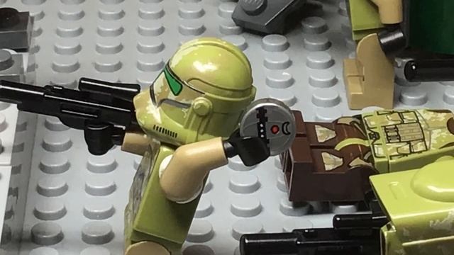Clone troopers vs spider droid: Lego Star Wars stopmotion смотреть онлайн