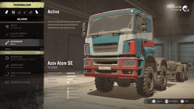 SnowRunner | Mod | Consolas | Azov Atom SE | Retoques Sin Alterar el Rendimiento #ps5 #español смотреть онлайн