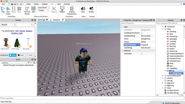 How to add dialog to an NPC! | Roblox Studio Tutorial смотреть онлайн