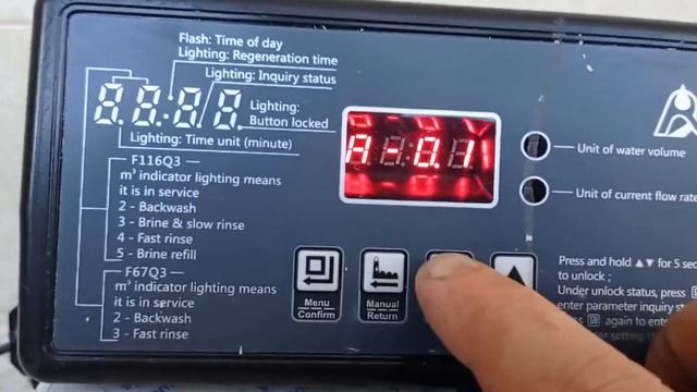 Настройка клапана RUNXIN F116Q3 от компании Termoshop.ru смотреть онлайн