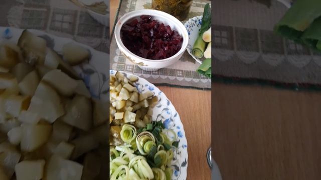 ♡♥️ Винегрет с сельдью смотреть онлайн