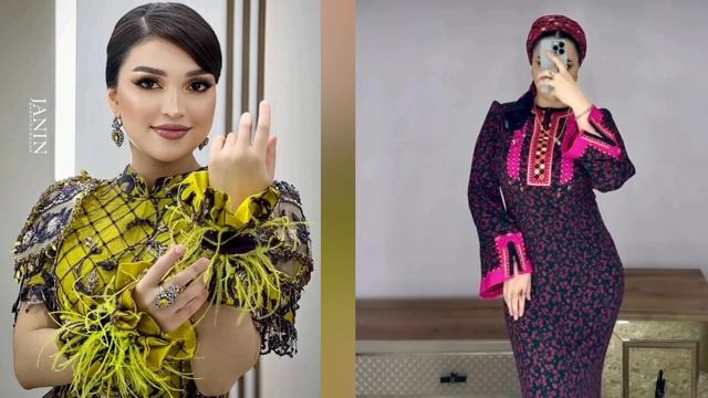2024 Turkmen Owadan Moda Koynek Fasonlar/ Dresses For Women