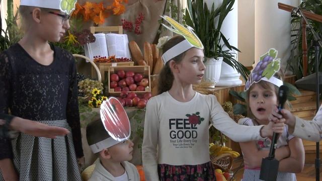 Выступление детей к празднику Жатвы смотреть онлайн