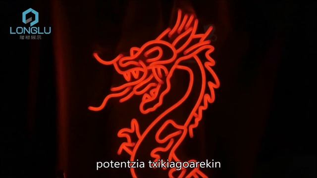 Flex Neon Barruko Eta Kanpoko Fabrikazioa Eraikitako Dekorazio Gelarako Neon Neon Errotulu Pertsona