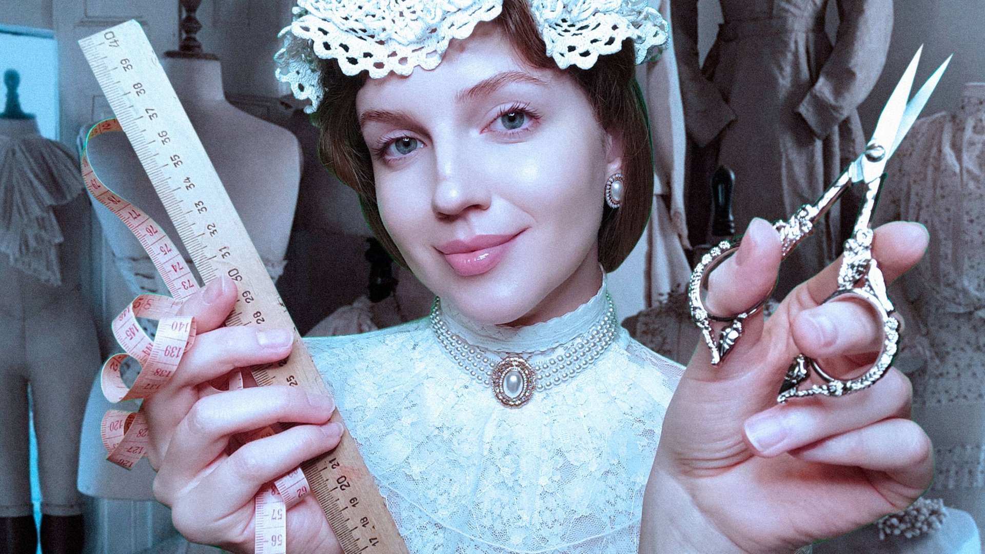 АСМР Снятие Мерок в Ателье Викторианской Эпохи смотреть онлайн