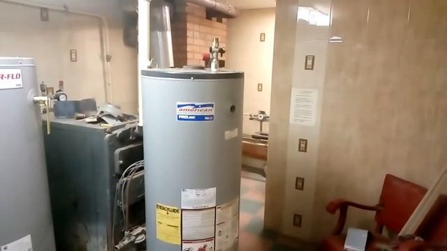 Замена газового бойлера American Water Heater PROLine G-61-50T50-4NV (MOR-FLO) смотреть онлайн