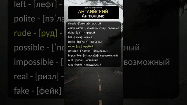 Английские слова на каждый день💢 | Английский в словах и фразах смотреть онлайн