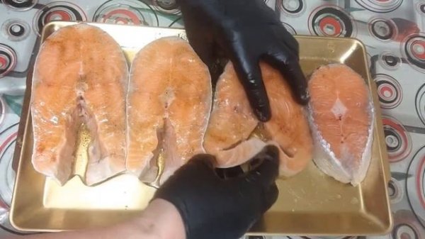 Жаренная и Запечённая Сёмга. По Царский. Вкусный. Пальчики оближешь.