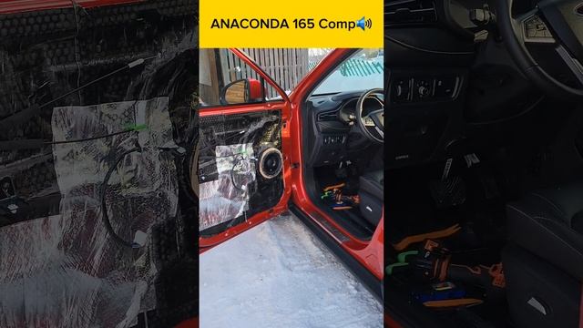 DL AUDIO Anaconda 165 comp теперь в Москвич 3, сравнение с штатными динамиками #автозвук #москвич3 смотреть онлайн