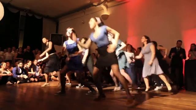 Paris Jazz Roots Festival 2014 - Friday night beginners routine смотреть онлайн