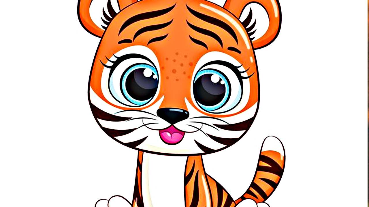 МУЛЬТИК ДЛЯ ДЕТЕЙ! Тигрёнок На Подсолнухе смотреть онлайн