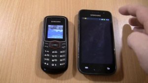 Incoming call & Outgoing call at the Same Time Samsung S1+Samsung E1081T