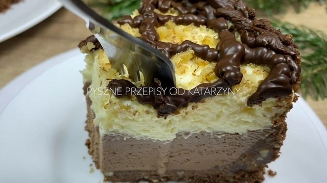 Deser noworoczny w 5 minut, bez piekarnika, bez skondensowanego mleka, bez żelatyny, bez mąki! смотреть онлайн