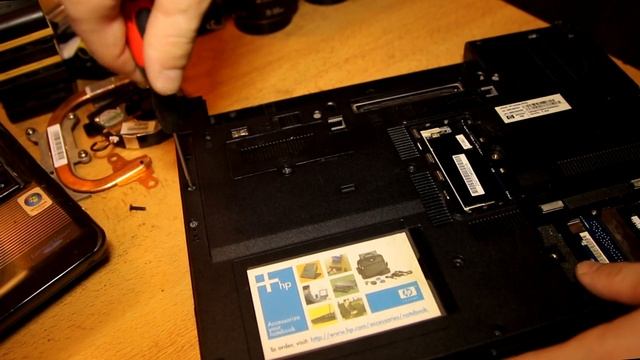 ноутбук HP compaq nc6400 поставил термотрубку от ноута HP compaq 9610p смотреть онлайн